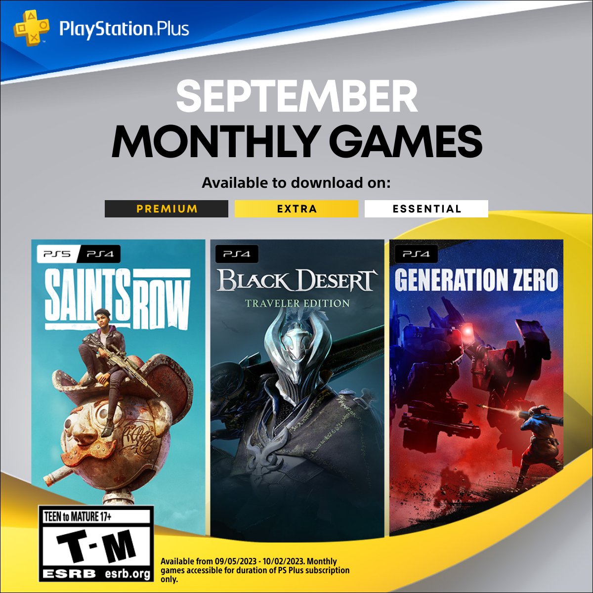 onpsx PS Plus Essential Das sind die September 2023 Spiele